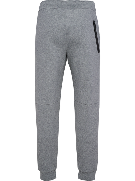 hmlTECH FLEECE REGULAR PANTS, GREY MELANGE hmlTECH FLEECE REGULAR PANTS, GREY MELANGE, packshot