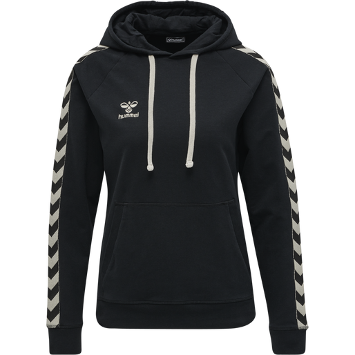 hmlMOVE HOODIE WOMAN, BLACK hmlMOVE HOODIE WOMAN, BLACK, packshot
