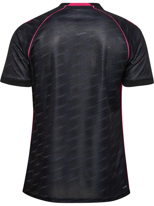 BIF 25/26 WOMEN AWAY JERSEY S/S, JET BLACK/BEETROOT, packshot