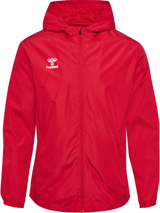 hmlESSENTIAL AW JACKET, TRUE RED, packshot