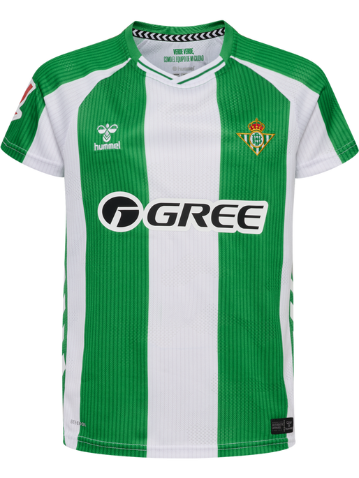 RBB 25/26 HOME JERSEY S/S KIDS, FERN GREEN/WHITE, packshot