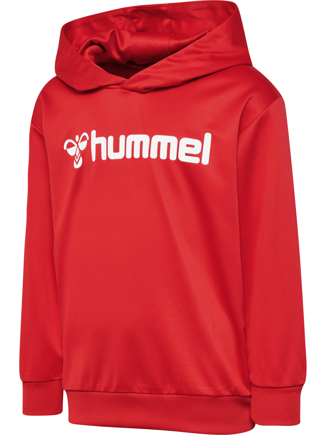 hmlLOGO HOODIE KIDS, TRUE RED, packshot