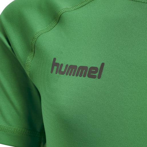 HUMMEL FIRST PERFORMANCE KIDS JERSEY S/S, JELLY BEAN, packshot