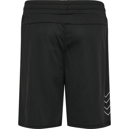 hmlTE FLEX MESH SHORTS, BLACK hmlTE FLEX MESH SHORTS, BLACK, packshot
