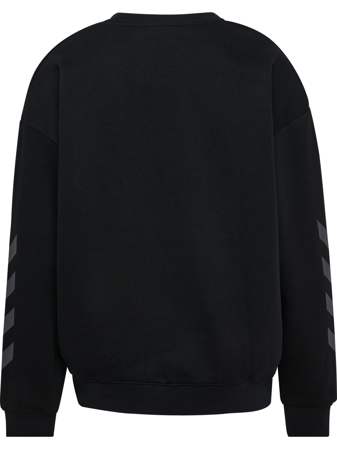 hmlKEEPER CHEVRON W CREWNECK, BLACK, packshot