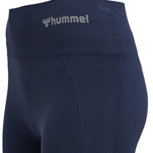 hmlTIF SEAMLESS HIGH WAIST TIGHTS, BLACK IRIS hmlTIF SEAMLESS HIGH WAIST TIGHTS, BLACK IRIS, packshot