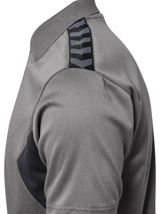 hmlAUTHENTIC FUNCTIONAL POLO, GREY MELANGE, packshot