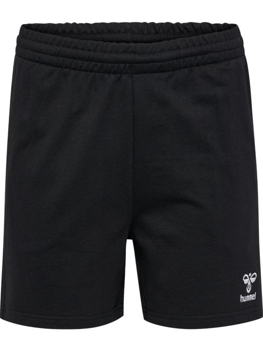 hmlGO 2.0 SWEATSHORTS WOMAN, BLACK, packshot