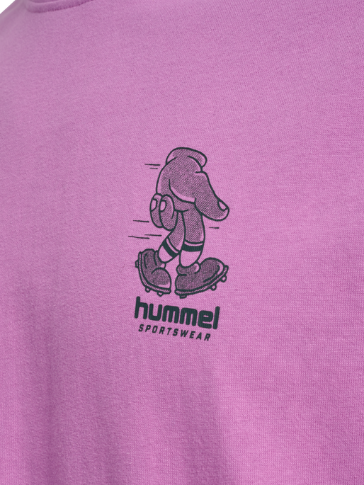 hmlLOOSE T-SHIRT S/S BEES STADIUM, VIOLET hmlLOOSE T-SHIRT S/S BEES STADIUM, VIOLET, packshot