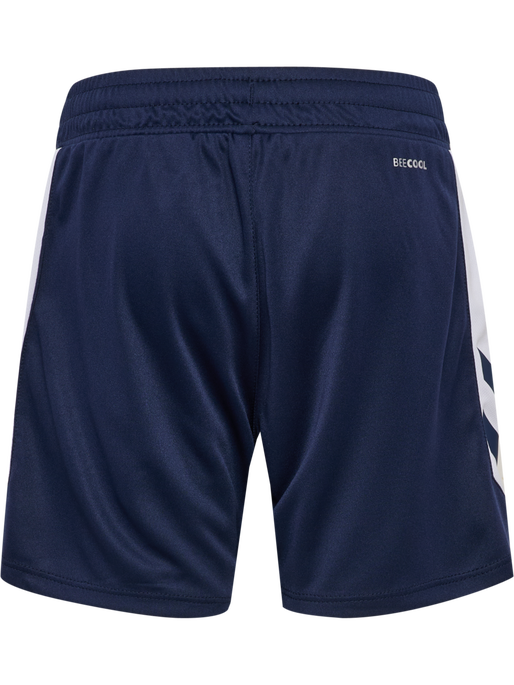 hmlMATCH SHORTS KIDS, MARINE/WHITE, packshot