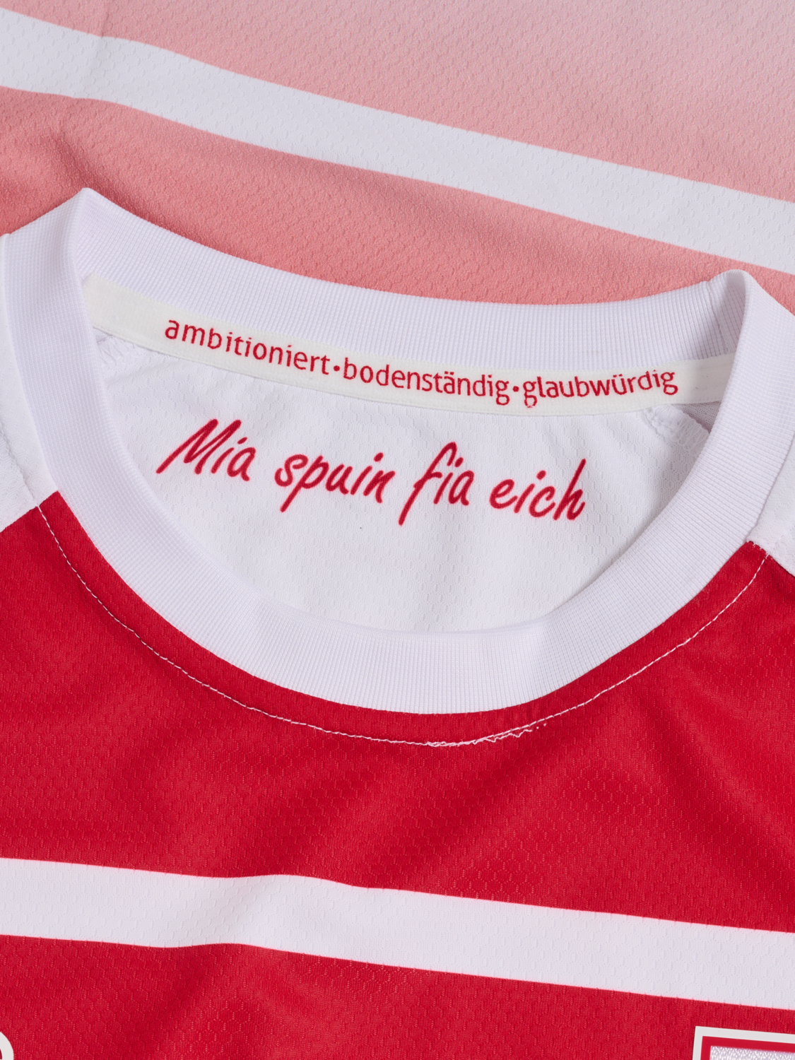 RGB 23/24 HOME JERSEY S/S, WHITE/TRUE RED, packshot