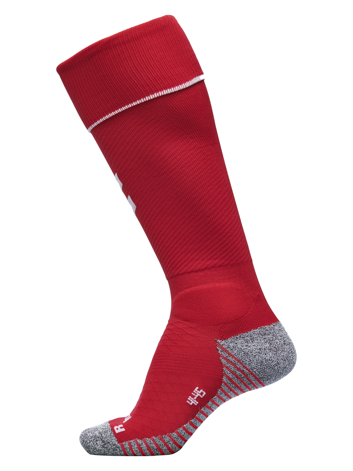 PRO FOOTBALL SOCK, TRUE RED/WHITE, packshot