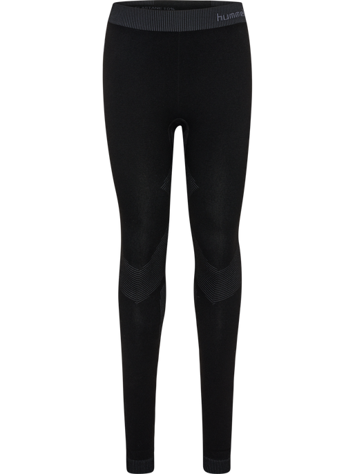 HUMMEL FIRST SEAMLESS KIDS TIGHTS, BLACK HUMMEL FIRST SEAMLESS KIDS TIGHTS, BLACK, packshot