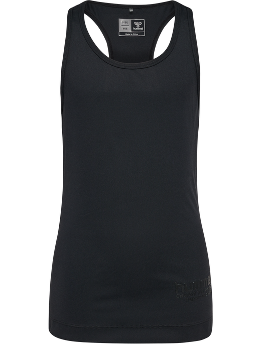 hmlPURE TANK TOP, BLACK, packshot