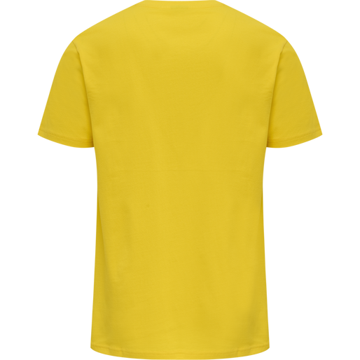 hmlRED BASIC T-SHIRT S/S, EMPIRE YELLOW, packshot