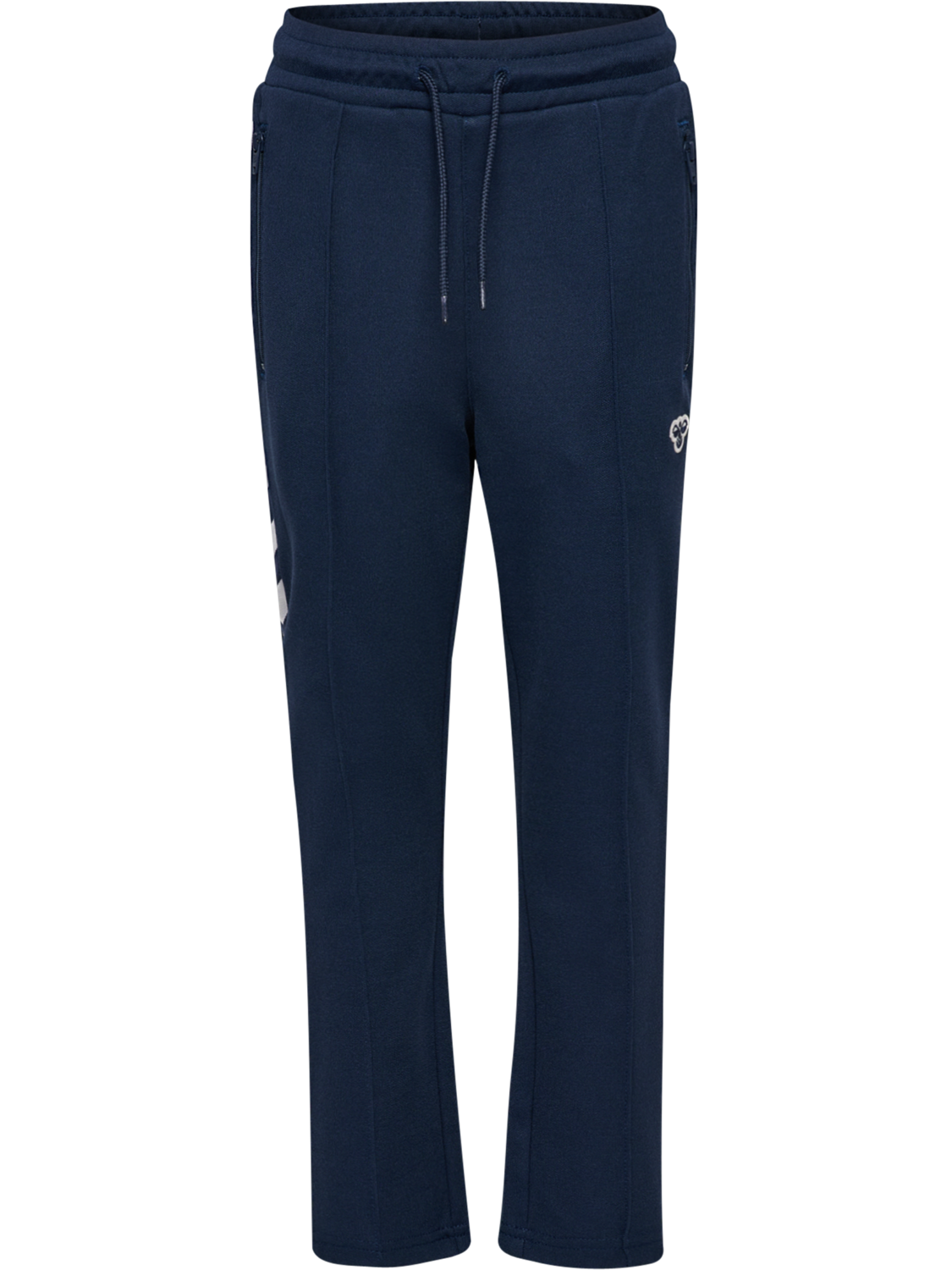 hmlJR ARCHIVE REGULAR POLY PANTS, DRESS BLUES, packshot