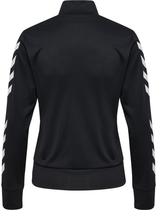 hmlLEGACY EVY POLY ZIP JACKET, BLACK hmlLEGACY EVY POLY ZIP JACKET, BLACK, packshot