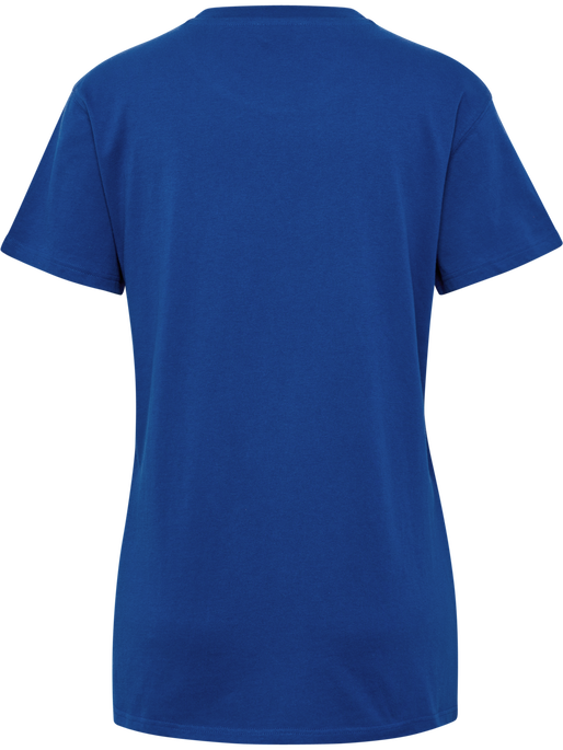 hmlGO 2.0 LOGO T-SHIRT S/S WOMAN, TRUE BLUE, packshot
