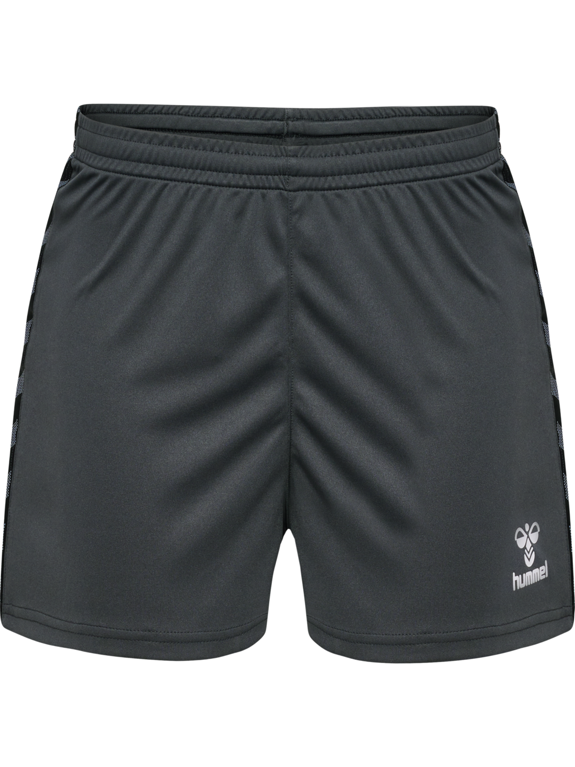 hmlAUTHENTIC PL SHORTS WOMAN, ASPHALT, packshot