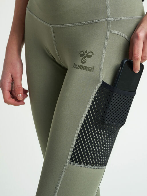 hmlCHIPO TIGHTS, VETIVER, model