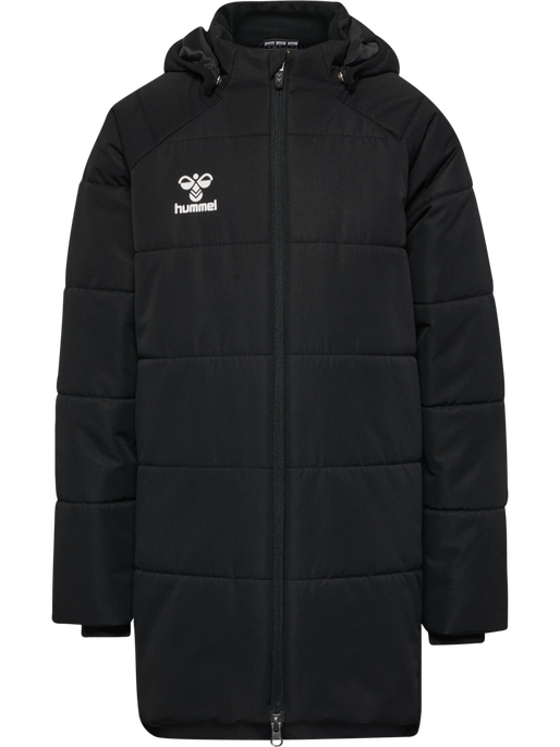 hmlLEAD 2.0 BENCH JACKET KIDS, BLACK, packshot
