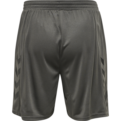 hmlONGRID POLY SHORTS, FORGED IRON, packshot