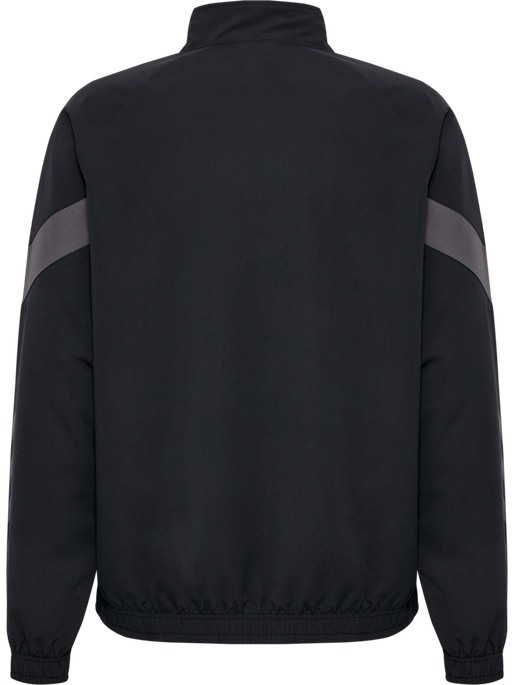 hmlTRAVEL WOVEN JACKET, BLACK, packshot