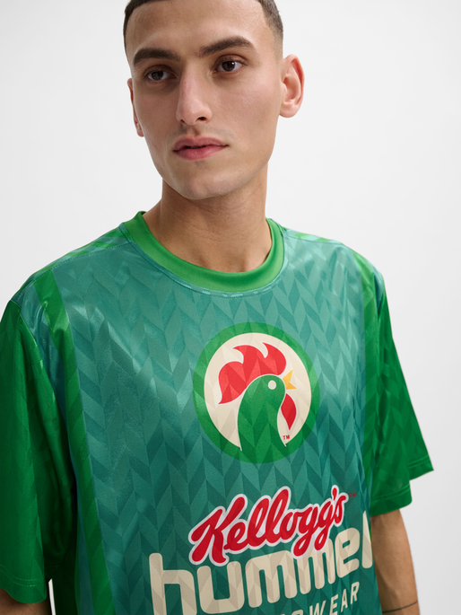 hmlKELLOGG`S JERSEY S/S, FERN GREEN, model