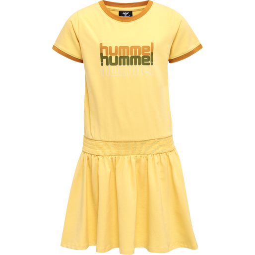 hmlCLOUD DRESS S/S, CORNSILK, packshot