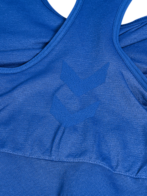hmlTIF SEAMLESS SPORTS TOP, OLYMPIAN BLUE, packshot