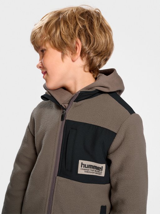 hummel DARE FLEECE JACKET - FALCON