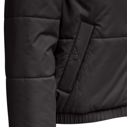 hmlSUKI PUFF JACKET, BLACK, packshot