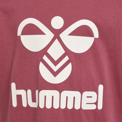 hmlTRES T-SHIRT S/S 2-PK, MINERAL BLUE/DECO ROSE hmlTRES T-SHIRT S/S 2-PK, MINERAL BLUE/DECO ROSE, packshot
