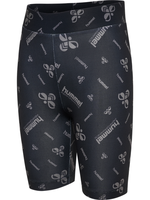 hmlJR GYM SHORT TIGHTS, BLACK/EBONY hmlJR GYM SHORT TIGHTS, BLACK/EBONY, packshot