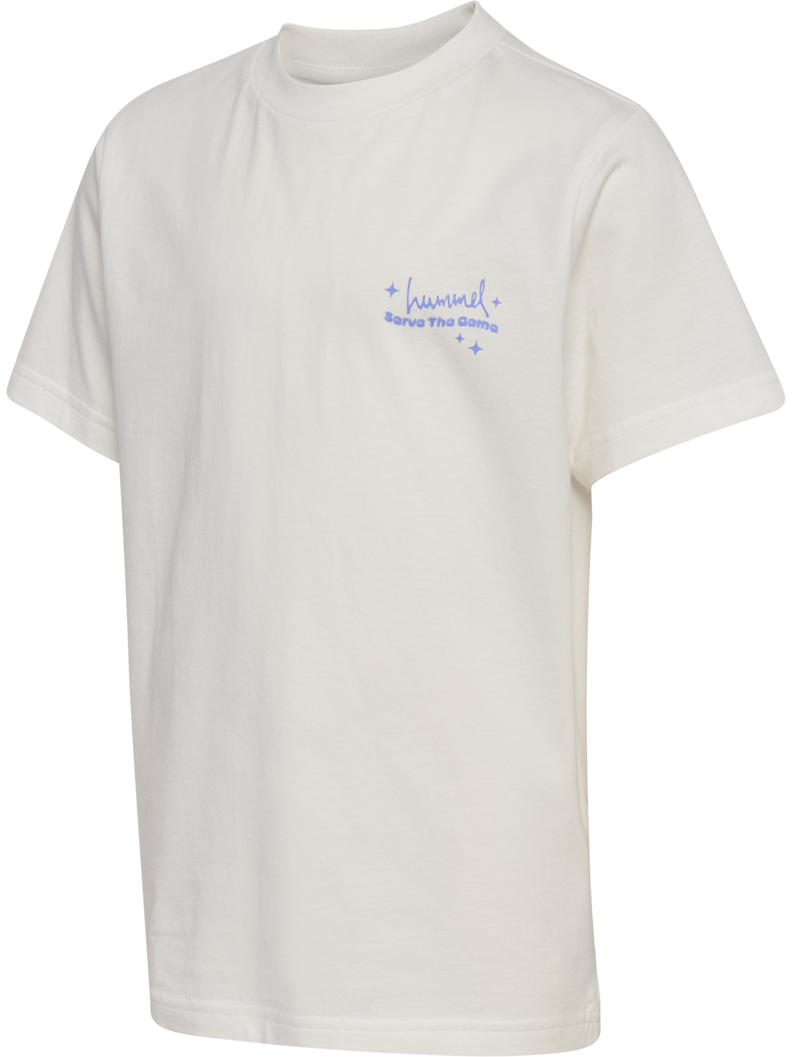 hmlJR REG GRAPHIC T-SHIRT S/S, MARSHMALLOW, packshot