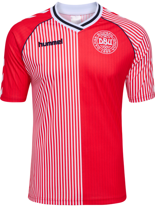 DBU 86 REPLICA JERSEY S/S KIDS, RED/WHITE DBU 86 REPLICA JERSEY S/S KIDS, RED/WHITE, packshot