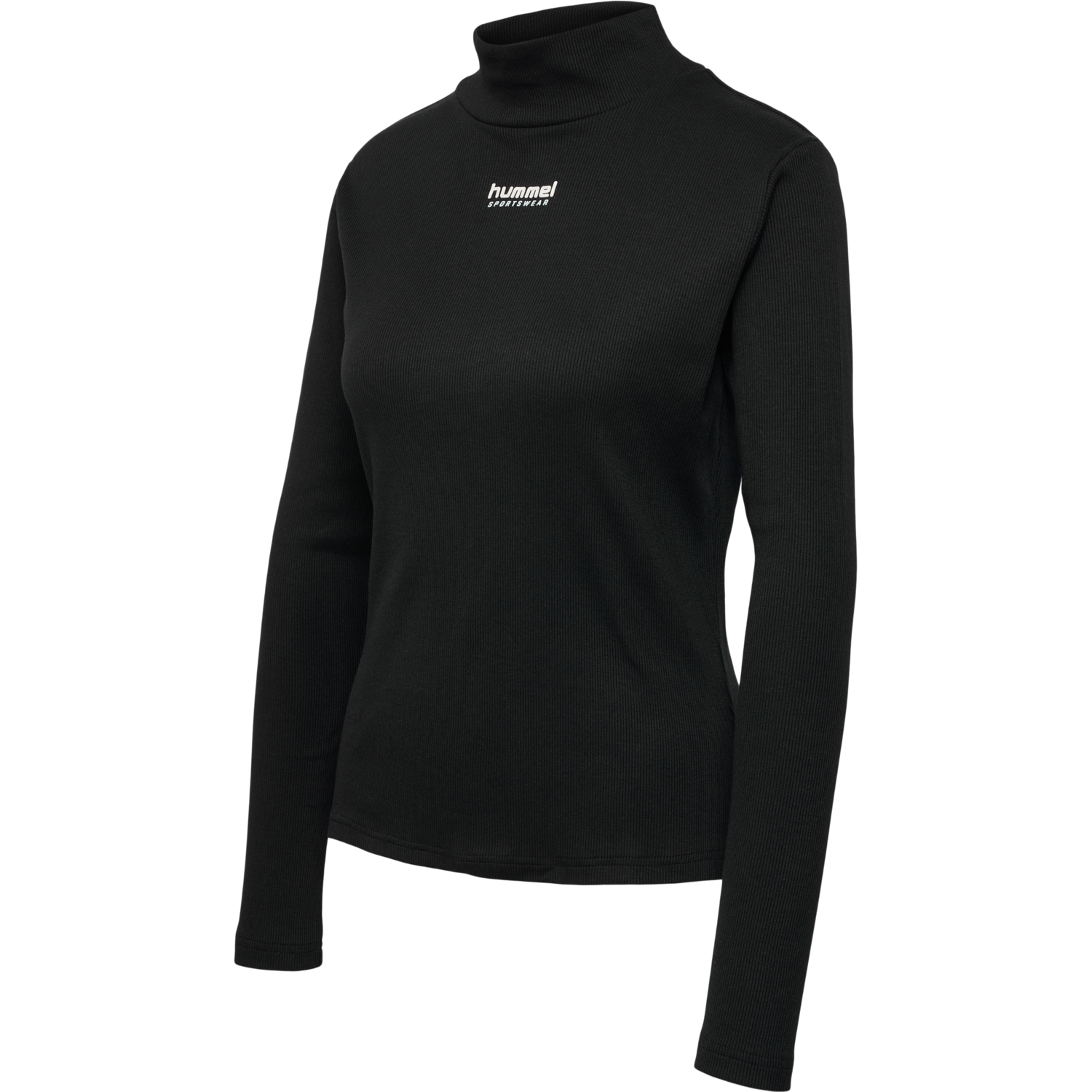 hmlLGC GISA TURTLENECK, BLACK, packshot