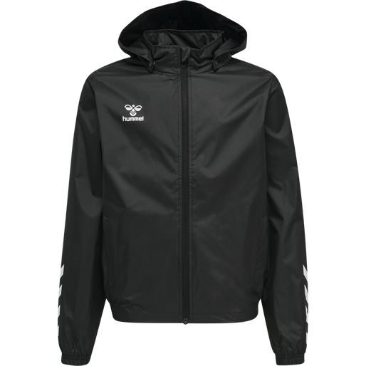 hmlCORE XK SPRAY JACKET KIDS, BLACK, packshot