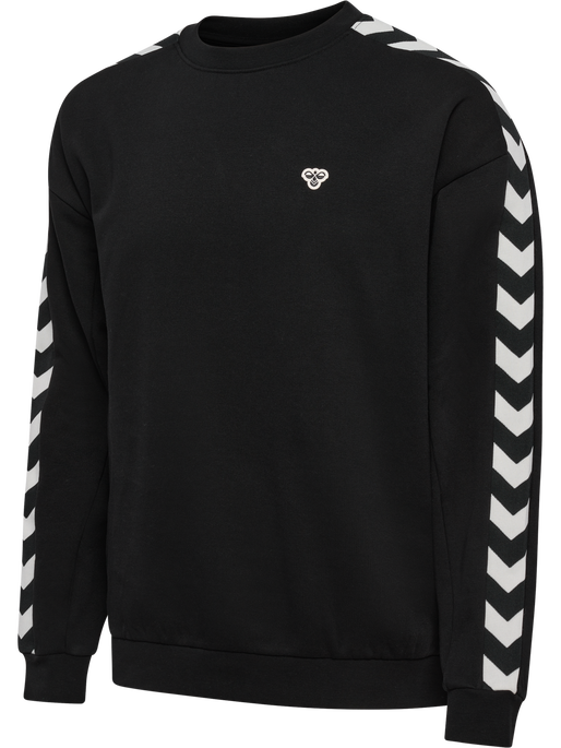 hmlARCHIVE LOOSE FIT SWEATSHIRT, BLACK hmlARCHIVE LOOSE FIT SWEATSHIRT, BLACK, packshot