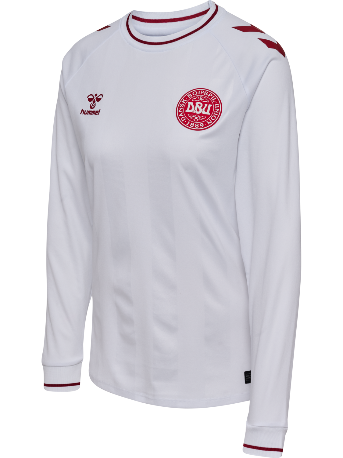 DBU WOMAN 25 AWAY JERSEY L/S, WHITE, packshot