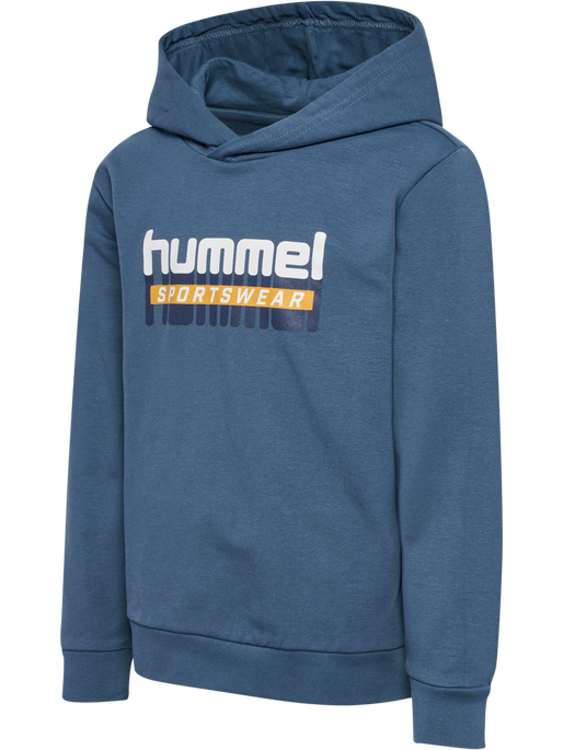 hmlTUKAS HOODIE, BERING SEA, packshot