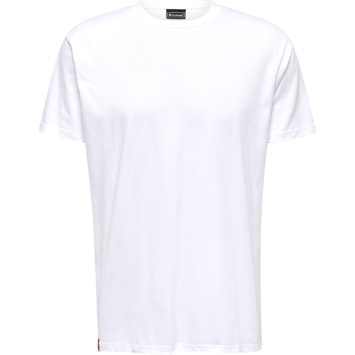 hmlRED HEAVY T-SHIRT S/S, WHITE, packshot