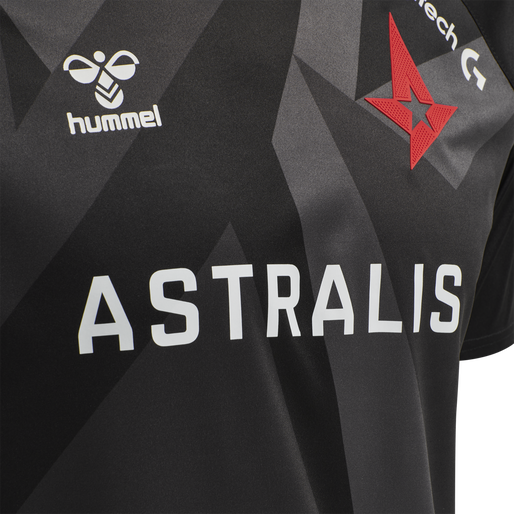 ASTRALIS 20/21 GAME JERSEY S/S, BLACK W/LOGO ASTRALIS 20/21 GAME JERSEY S/S, BLACK W/LOGO, packshot