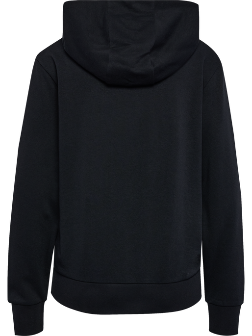 hmlPULSE W SWEAT HOODIE, BLACK hmlPULSE W SWEAT HOODIE, BLACK, packshot