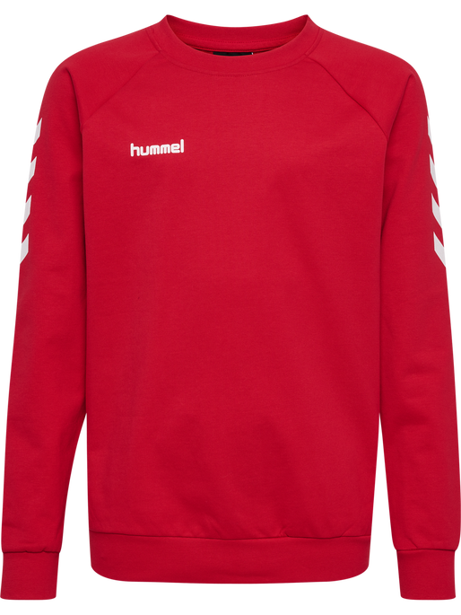 HMLGO KIDS COTTON SWEATSHIRT, TRUE RED, packshot