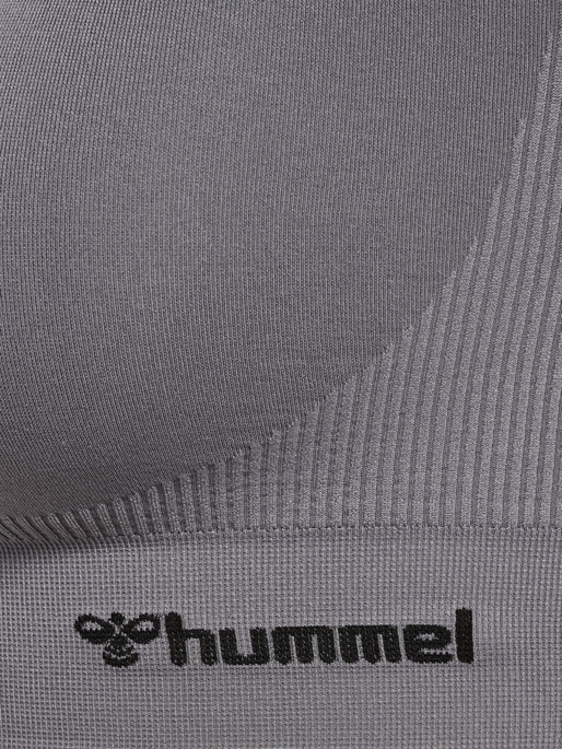 hmlTIF SEAMLESS SPORTS TOP, QUIET SHADE, packshot