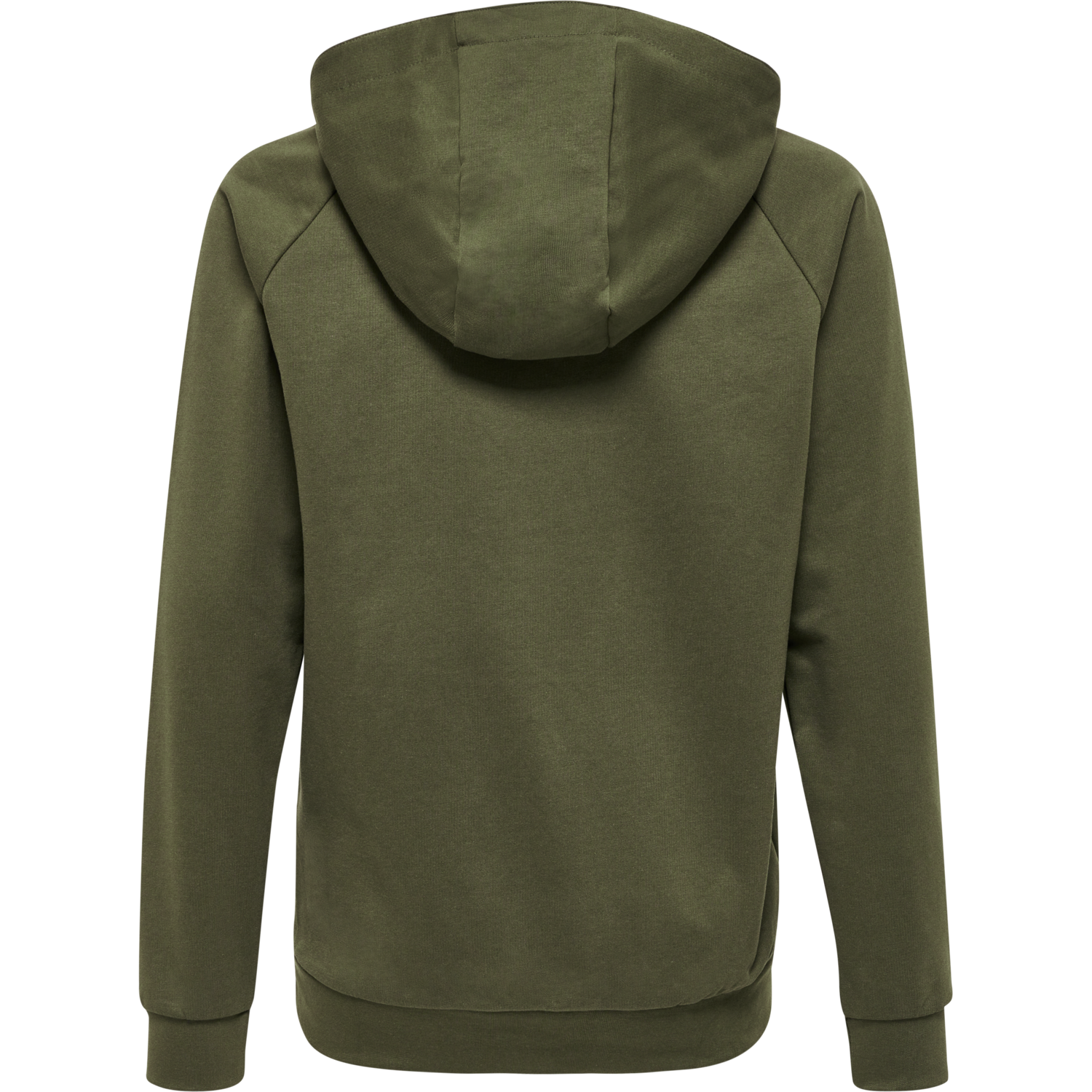 HUMMEL GO KIDS COTTON LOGO HOODIE, GRAPE LEAF, packshot