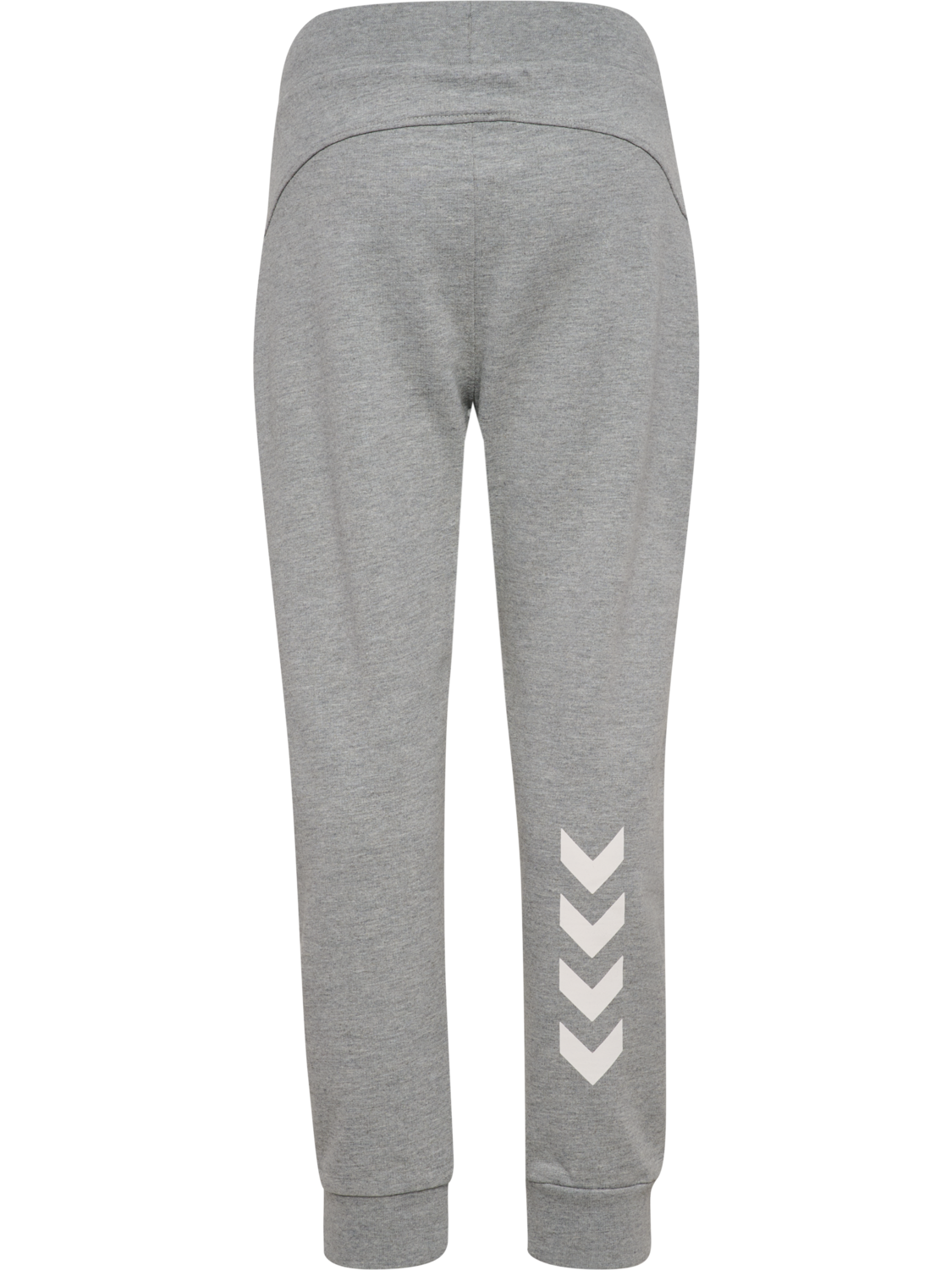 hmlJR REGULAR ADJ WAIST PANTS, GREY MELANGE, packshot