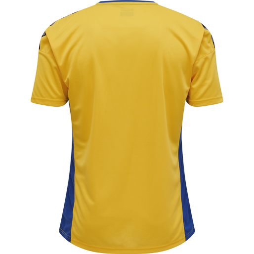 hmlAUTHENTIC POLY JERSEY S/S, SPORTS YELLOW/TRUE BLUE hmlAUTHENTIC POLY JERSEY S/S, SPORTS YELLOW/TRUE BLUE, packshot