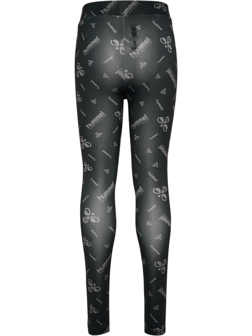 hmlJR GYM TIGHTS, BLACK/EBONY, packshot